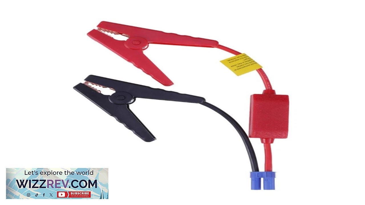 12V Car Jump Starter Car Emergency Start Power Cable Clamp Storage