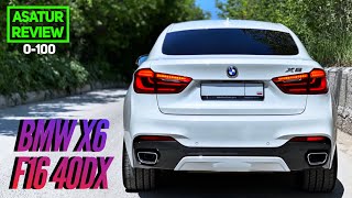 ⏱ 0-100 BMW X6 F16 40d xDrive / разгон БМВ Х6 40д Ф16 М-спорт dragy