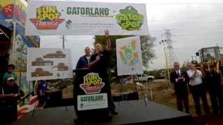Fun Spot America and Gatorland break ground on Gator Spot