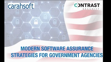 Modern Software Assurance Strategies for Government Agencies