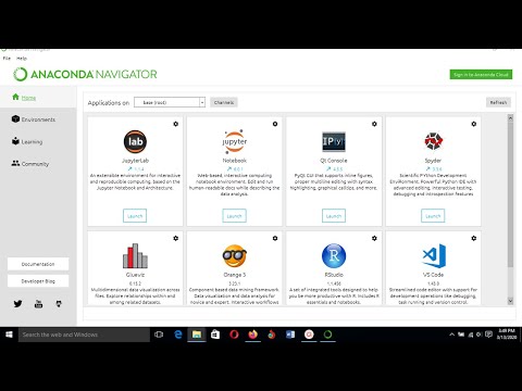 How to download and install Python (Anaconda Navigator)