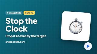Stop the Clock: A Timing Game for Any Audience (EngageSlide Tutorial) screenshot 3