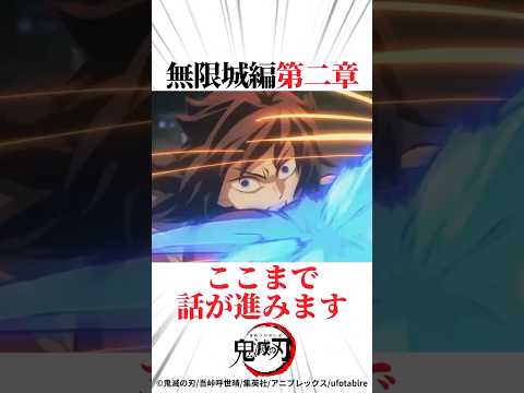 劇場版無限城編第二章はどこまで進むのか#鬼滅の刃 #無限城編