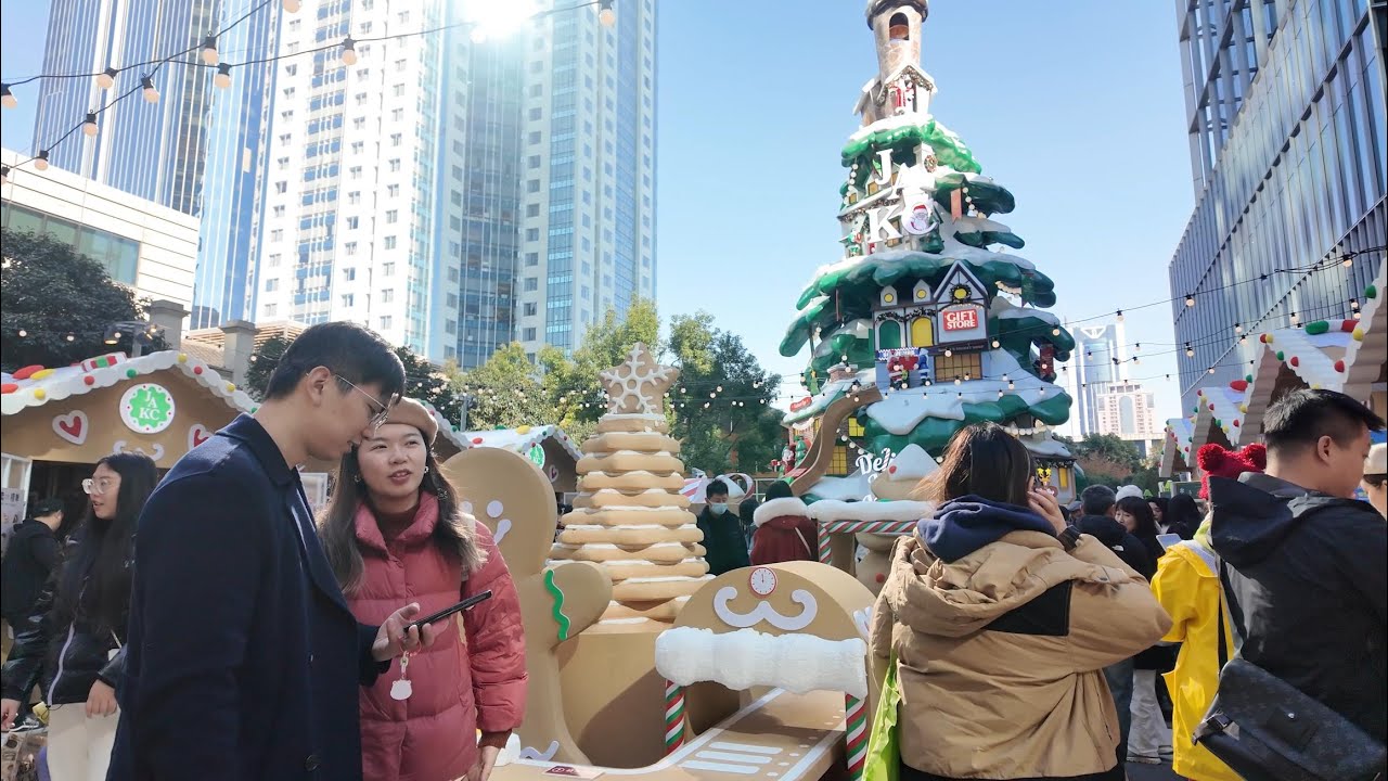 Beijing, China | Nanjing Road West | Spaziergang durch die Innenstadt 4K