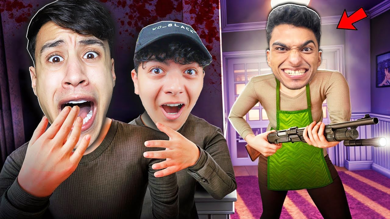 الهروب من منزل ماما عبده ماندو الشريرة مع اخويا سحس الفأر(سرقنا المنزل).. | Garry's Mod !! 😱🔥