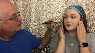 My Dad does my Makeup!!