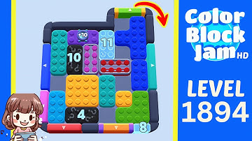 Color Block Jam Level 986 (1894) Solution Walkthrough