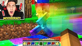 WE SUMMONED RAINBOW STEVE IN MINECRAFT! (PROOF)