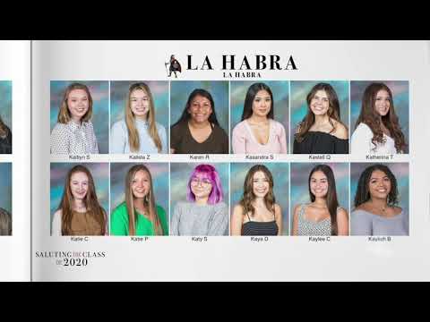 Saluting the Class of 2020 -- La Habra High School