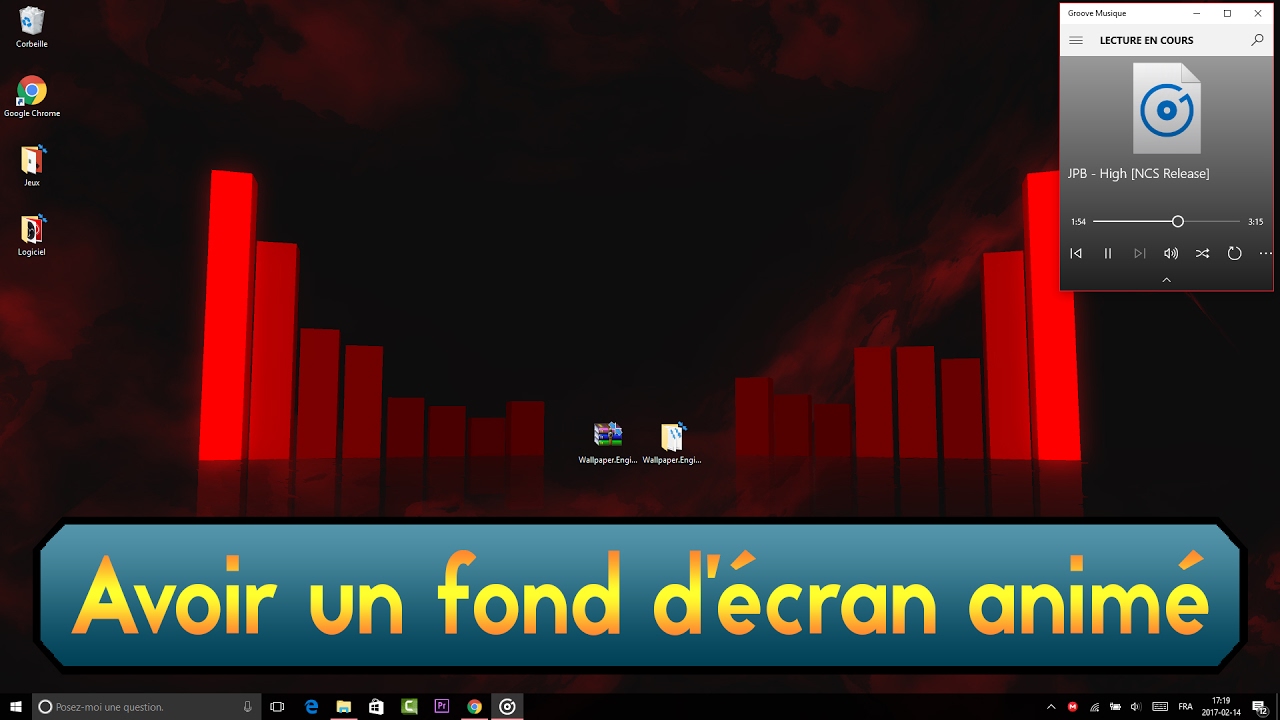 Comment Avoir Des Fonds Décran Animés Window 10 Youtube