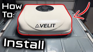 HOW TO Install VELIT 2000R Rooftop Air Conditioner (Full Walkthrough)