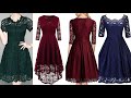 outstanding collection of party outfits silk and net lace fabric combination Christmas party outfits