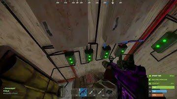 Rust - Live Minigun Turret Test