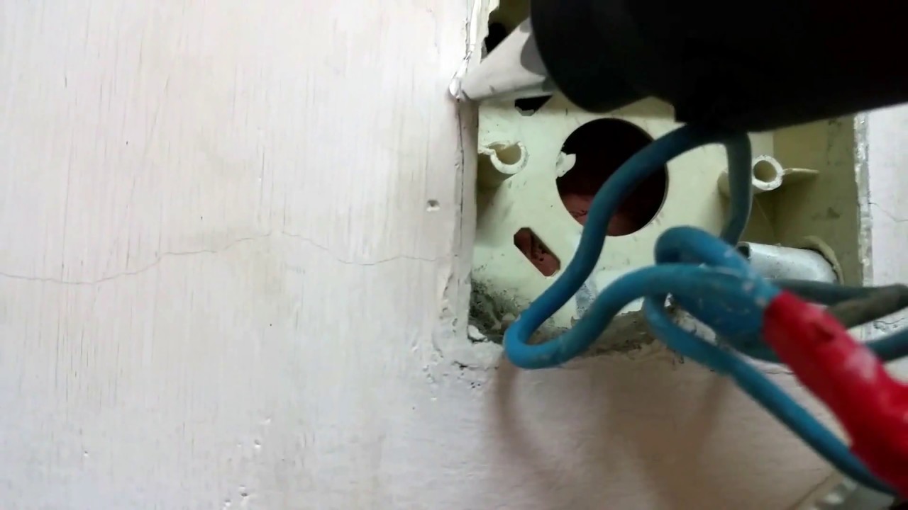 How to fix Screw holes damaged Electrical switch outlet Glue Gun life