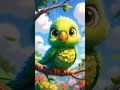 చిట్టి చిలకమ్మ పాట 🦜 | Kids Favorite Telugu Rhyme | 3D Cartoon Song
