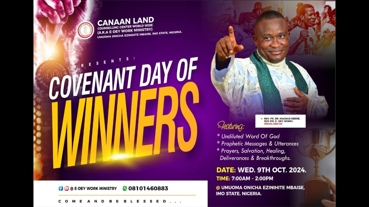 PROPHETIC REVIEW- CANAANLAND ADORATION MINISTRIES 14/10/2024