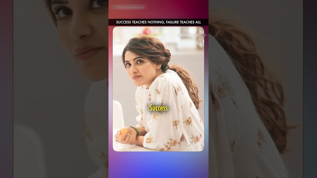 Samantha's Advice: Fail, Learn, Grow