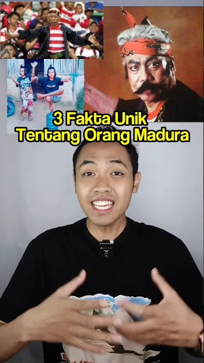 3 Fakta Unik Orang Madura #funfacts #faktaunik #faktamenarik #info