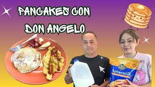 Pancakes 🥞 con Don Angelo🔴🤣 Brunch tarde