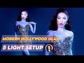 Modern Hollywood Glam Photoshoot with 5 Lights! 🤩  🤯