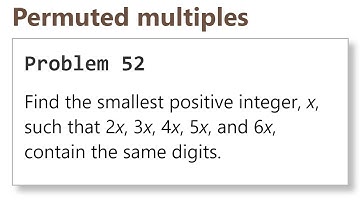 Project Euler: Problem 52 (C/C++)