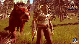 1st attempt to tame Andrewsarchus went wrong | Ark Fjordur | Ark HIndi