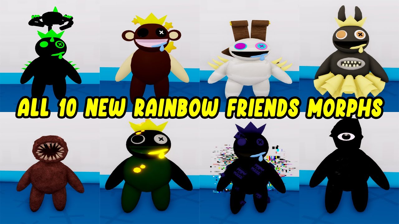 ❤️NEW] 🌈 Find The Rainbow Friends Morphs - Roblox