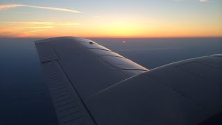 Sunset Approach Northeast Florida Regional Airport St.Augustine