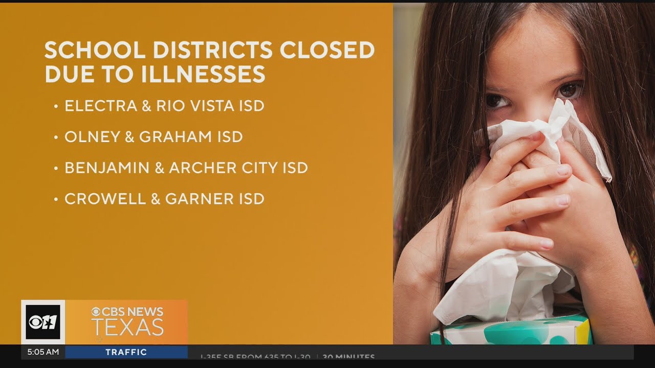 More school districts close due to illnesses - YouTube