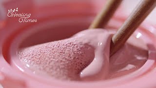 [ASMR] Satisfying Cosmetic Destruction With 🌸PINK Products🌸 screenshot 5