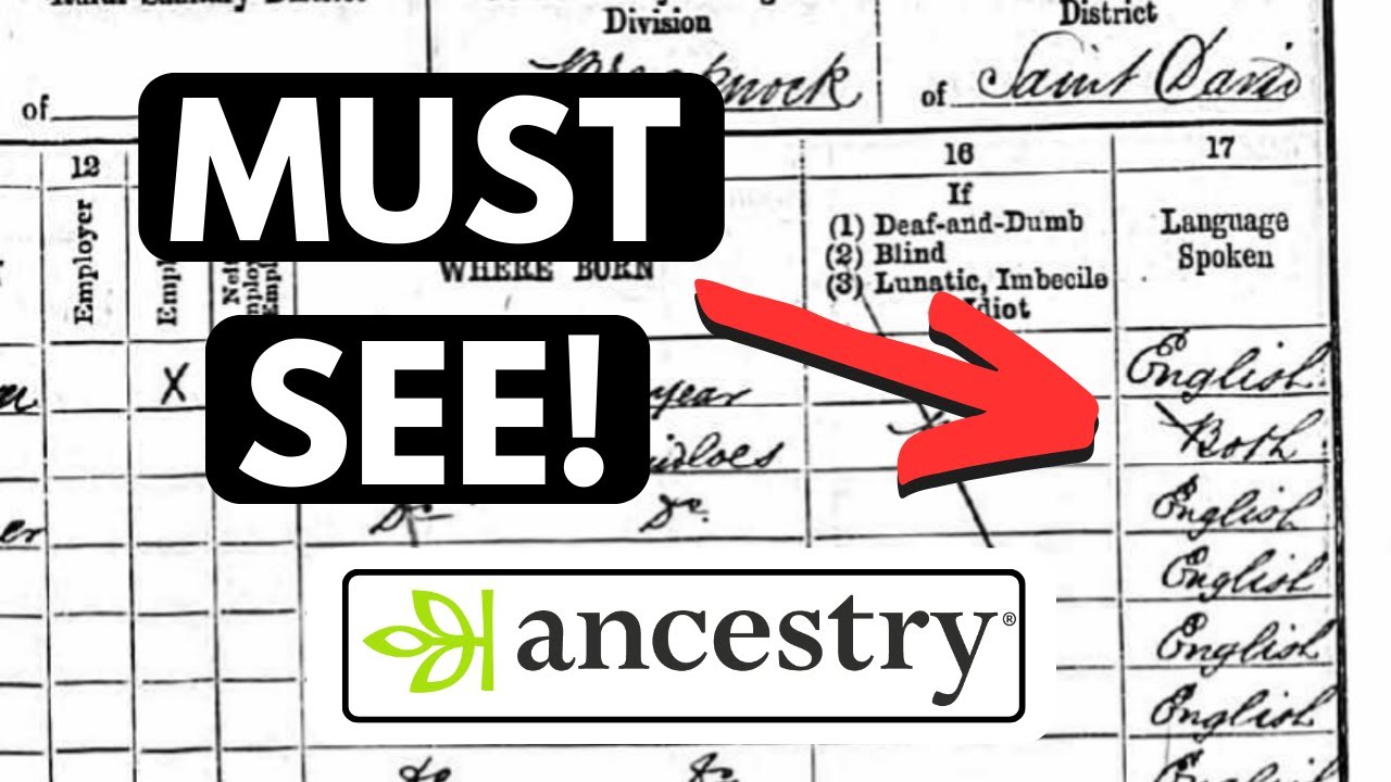 Subtle But Wonderful Difference: Welsh v English Censuses on Ancestry