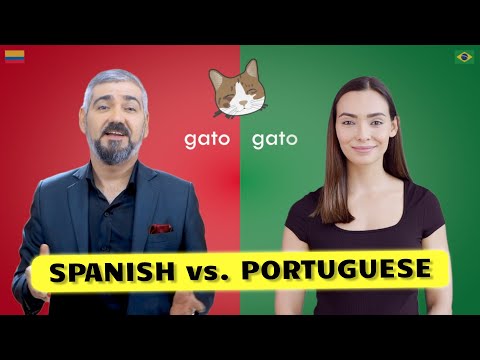 וִידֵאוֹ: האם פורטוגזית וספרדית דומות?