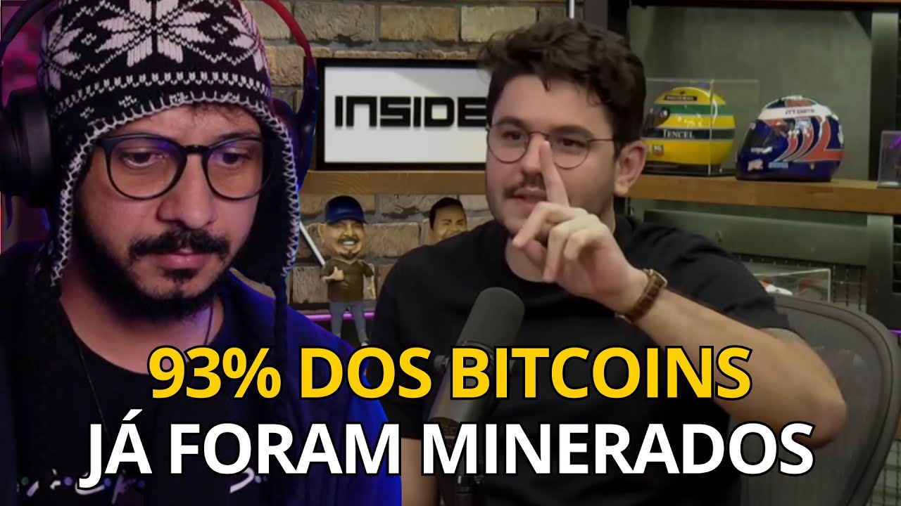 Raul Sena comenta: 93% dos Bitcoins Já Foram Minerados