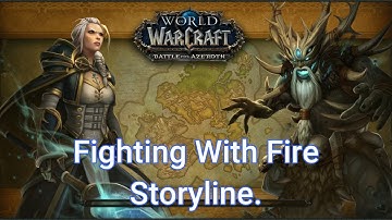 A Weapon of Old. Alliance. WoW Quest. Kul Tiras. Drustvar.