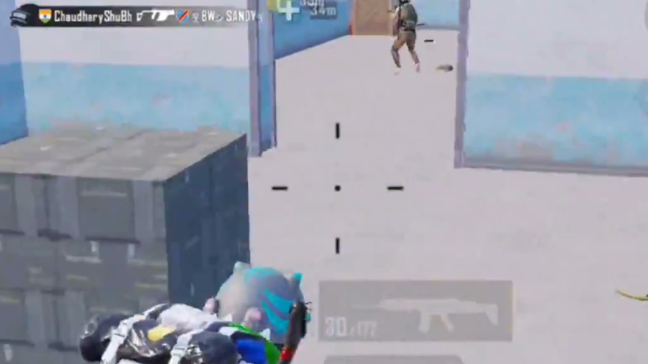 Battleground mobile India 1v3 clutch moment