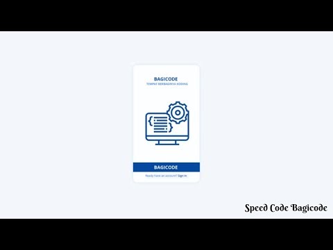 Splash Screen bagicode