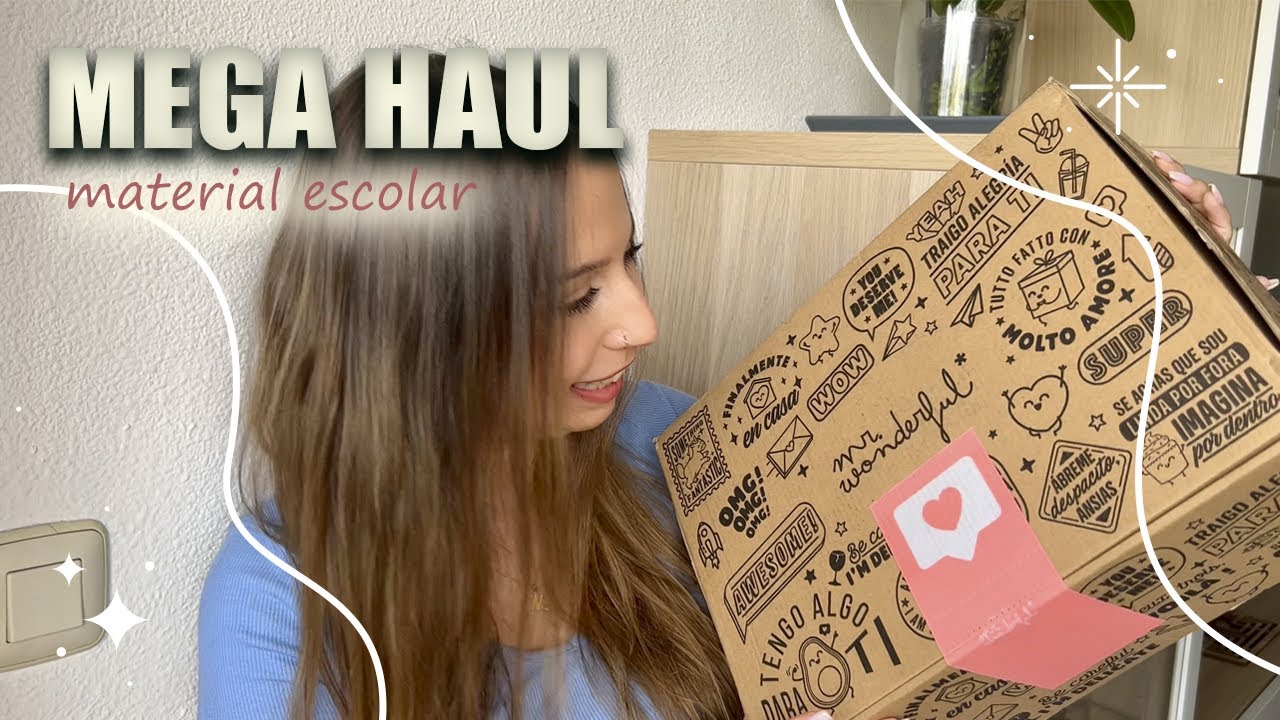 SUPER HAUL MATERIAL ESCOLAR 23-24 | Mr Wonderful, Stabilo, Oxford | Miriam Marlo