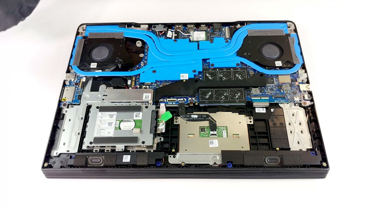 Dell G7 17 7790 - disassembly and upgrade options