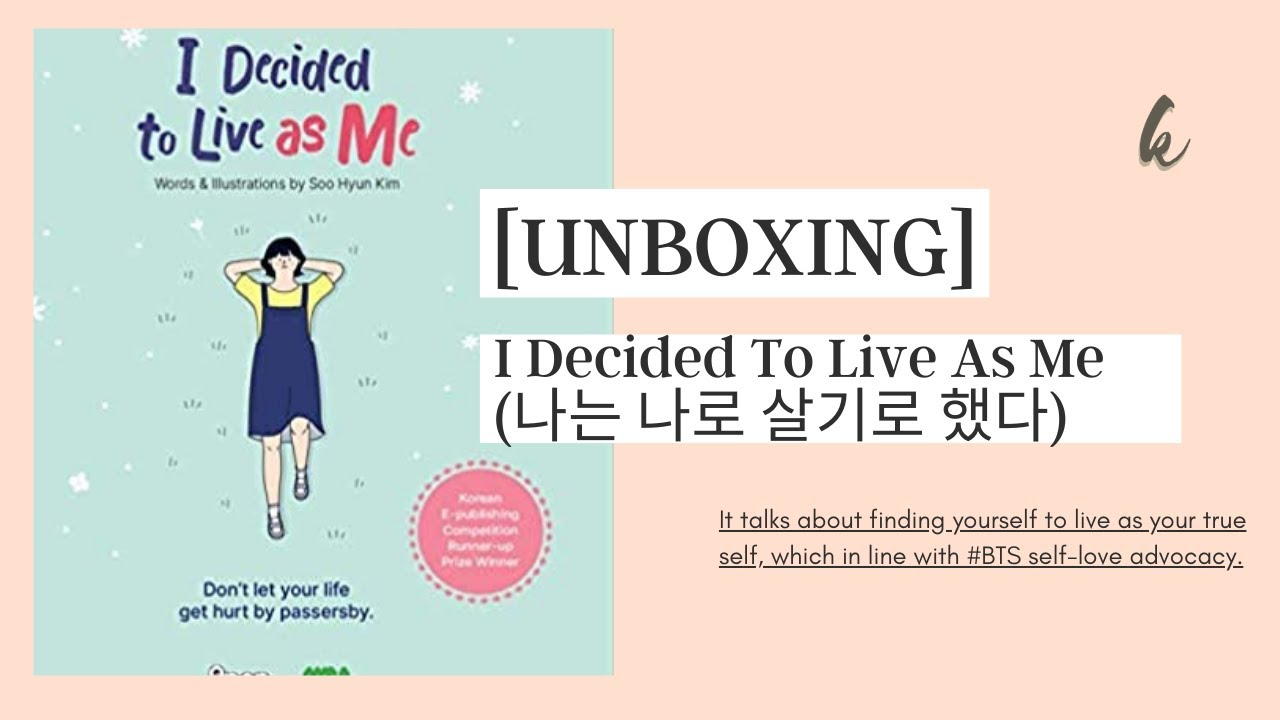[UNBOXING] Kim Soo-Hyun (김수현) I Decided To Live As Me (나는 나로 살기로 했다