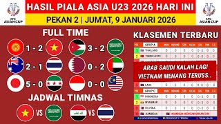Hasil Piala Asia U23 2026  Jordania Vs Arab Saudi  Klasemen Piala Asia U23 2026 Terbaru Hari Ini