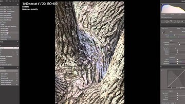 High contrast preset in Lightroom