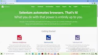 Selenium WebDriver Installation on Windows 10 | How to Install Selenium WebDriver on Windows