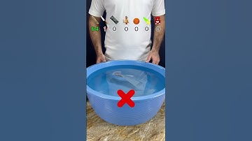 TRY TO GUESS HOW MANY TISSUE PAPER IT TOOKS! WHAT HAPPEND NEXT? #water #waterexperiment #asmr