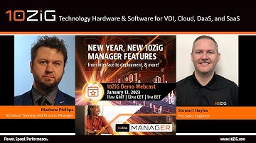 Jan 12th: New Year, New 10ZiG Manager Features from Interface to Deployment, and More!