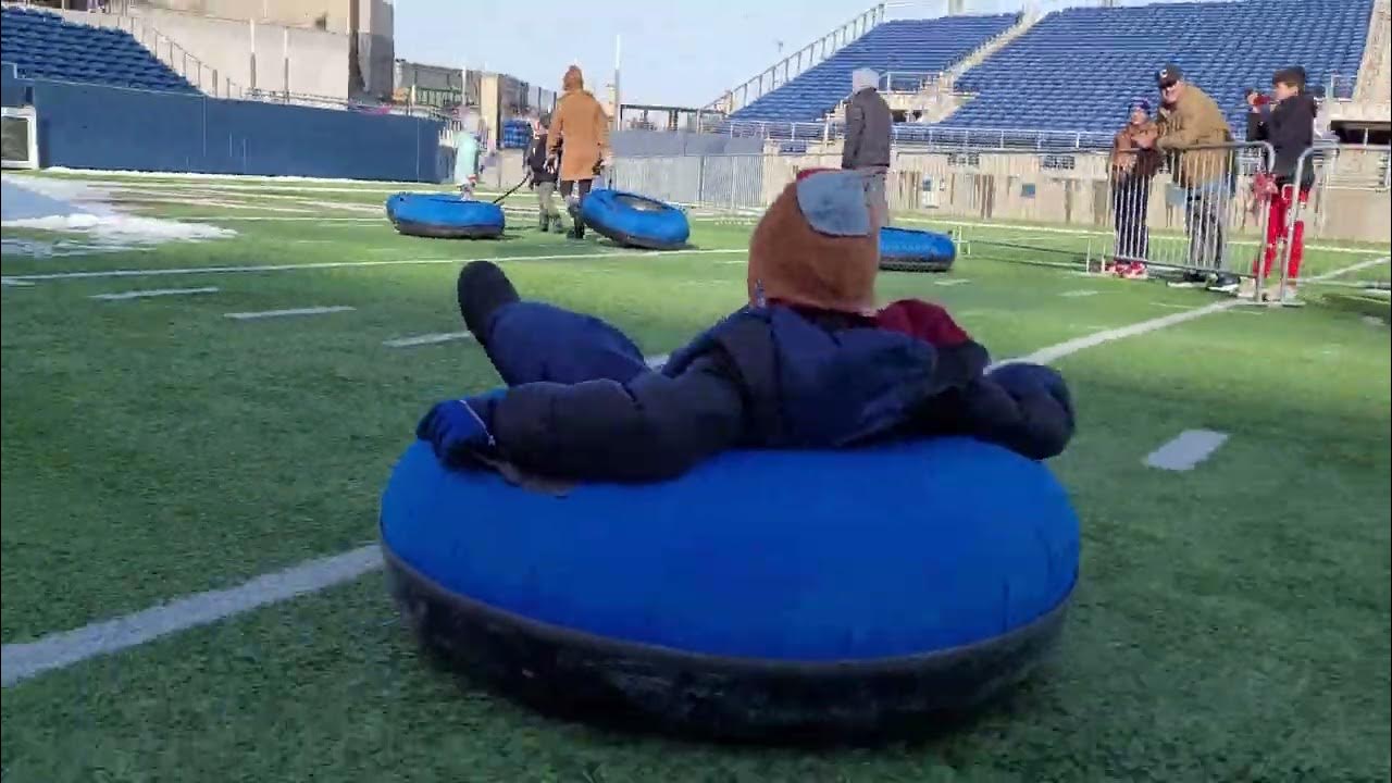 Winter blitz at pro football hall of fame stadium YouTube