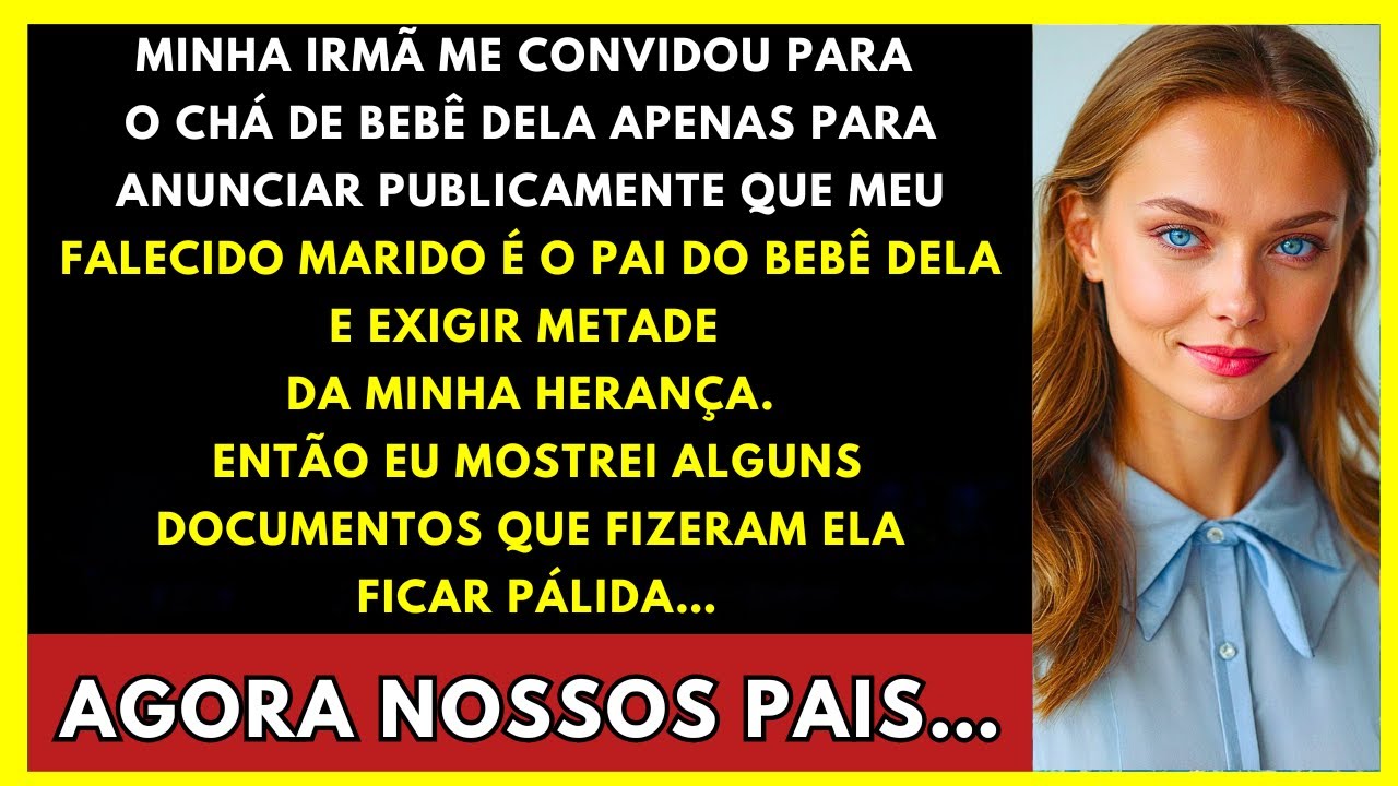 Minha Irmã Me Convidou Pro Chá De Bebê Pra Anunciar Que Meu Marido Falecido É O Pai