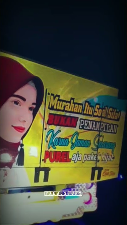 story WA Purel aja pakai hijab