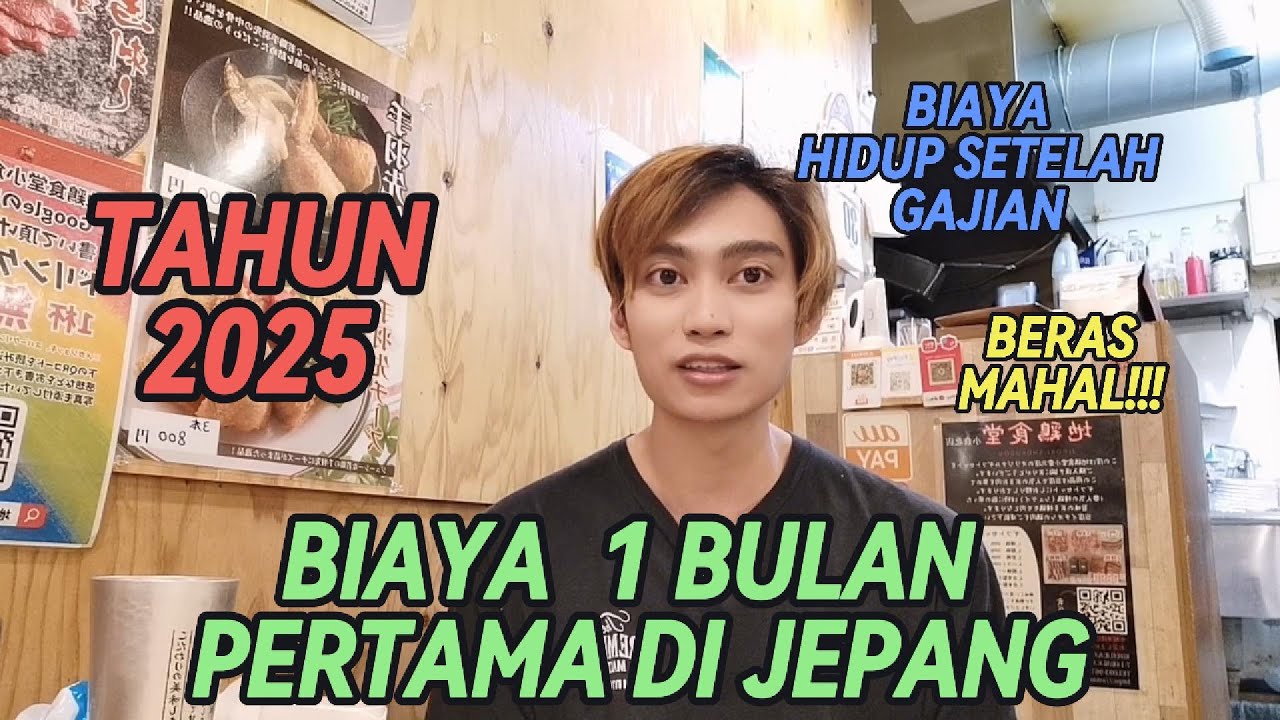 【BIAYA HIDUP】Biaya 1 Bulan Pertama Saat Baru Masuk Jepang + Perkiraan Biaya Hidup 1 Bulan di Jepang