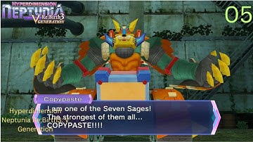 COPYPASTE | Hyperdimension Neptunia Re;Birth3 Gameplay Walkthrough Part 5 | No Commentary Ps5