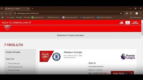 Arsenal Ticket Booking Bot in Python | Automated E-Ticket Reservation System